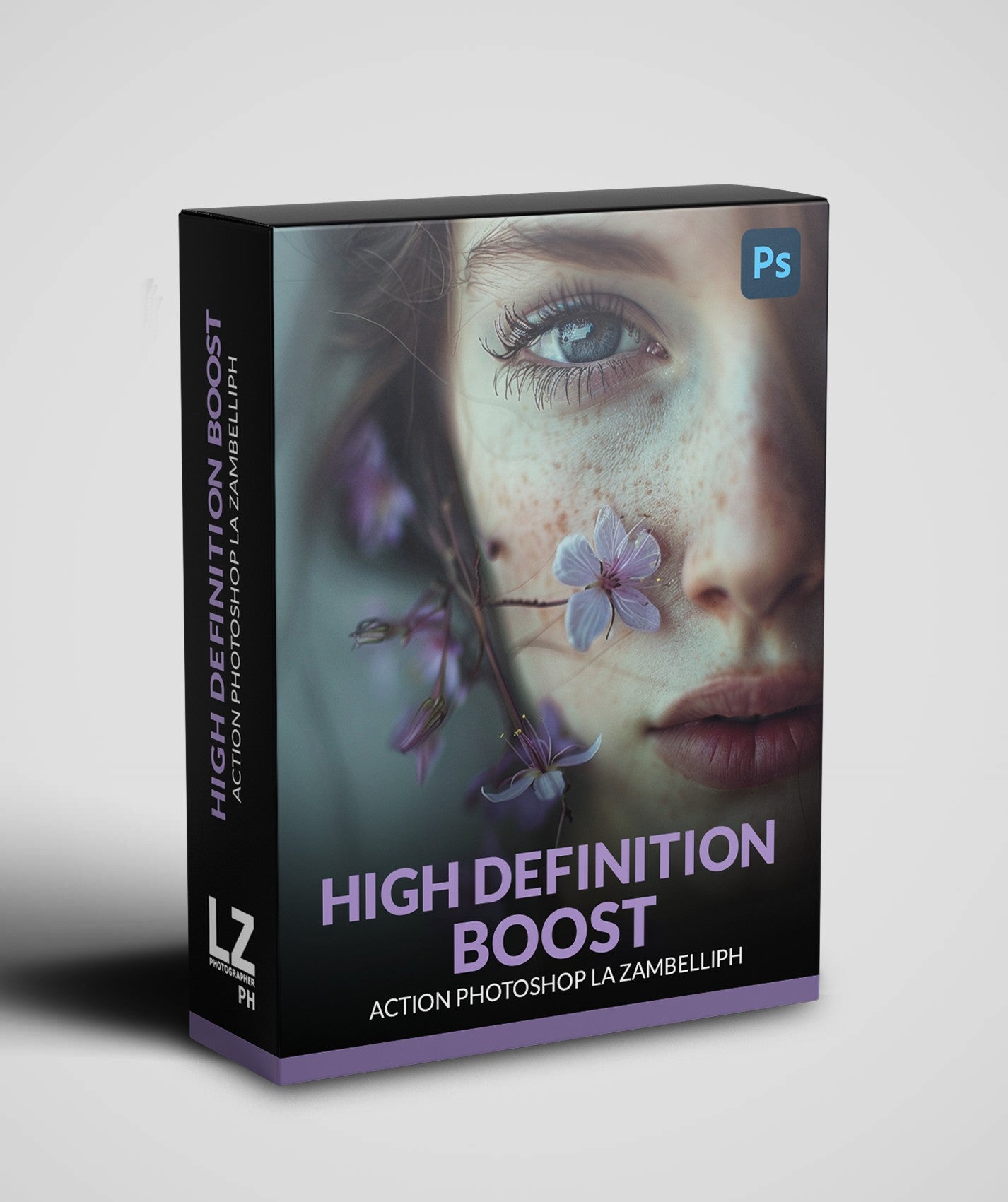 Enhance your photography with High-Definition Boost Photoshop Actions by LA Zambelli PH, designed to elevate image quality and detail.