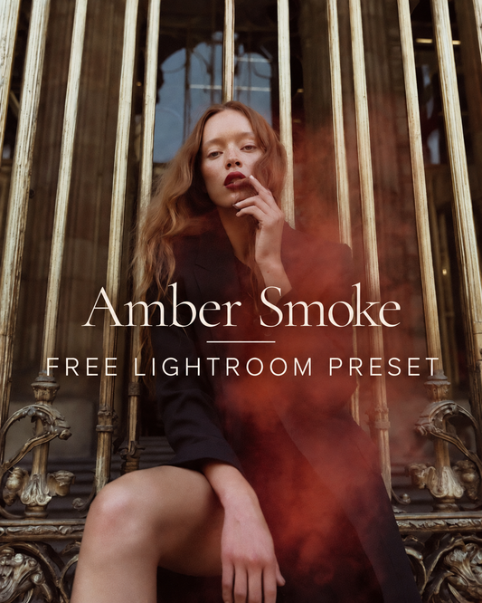 Amber Smoke — Preset Lightroom gratuito